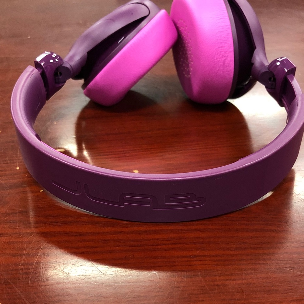 JLAB- JBuddies ANC Kids Headphones - Purple/Pink